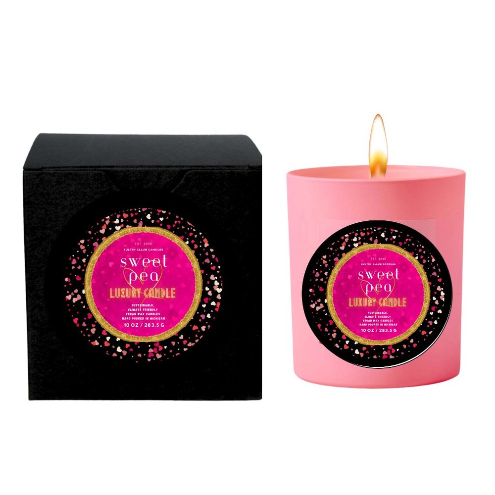 SWEET PEA LUXURY CANDLE